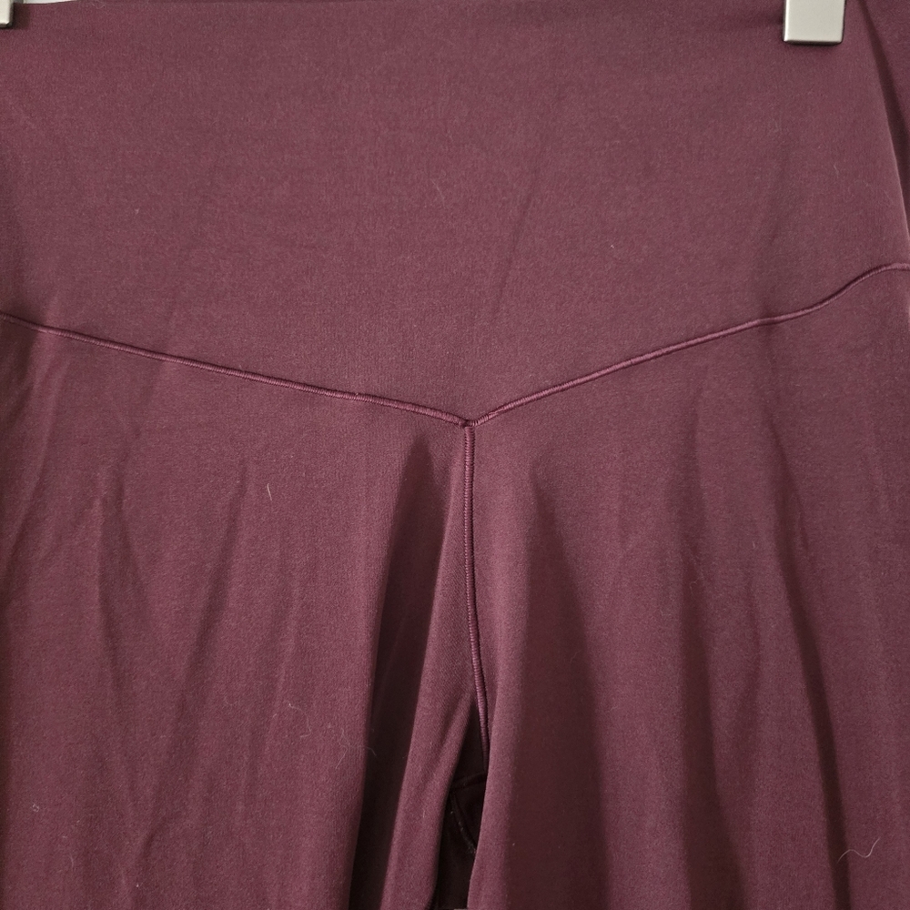 Aerie Offline Burgundy Leggings - Picture 2 of 7